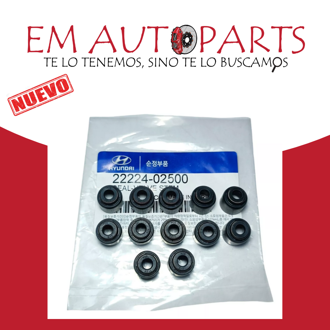 Gomas Valvula Kia Picanto Hyundai Atos