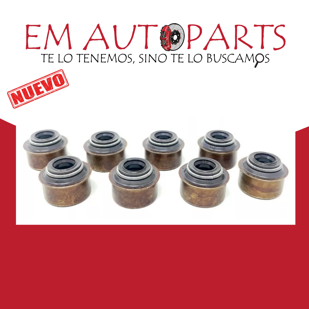 Gomas de Valvulas Corsa  Chevy 8V