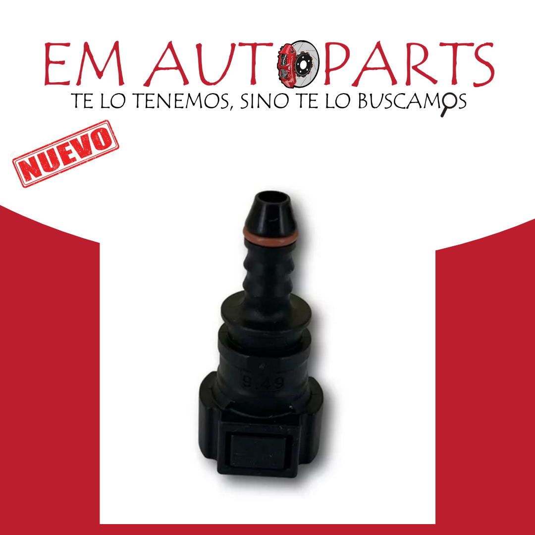 Clip conector recto de gasolina